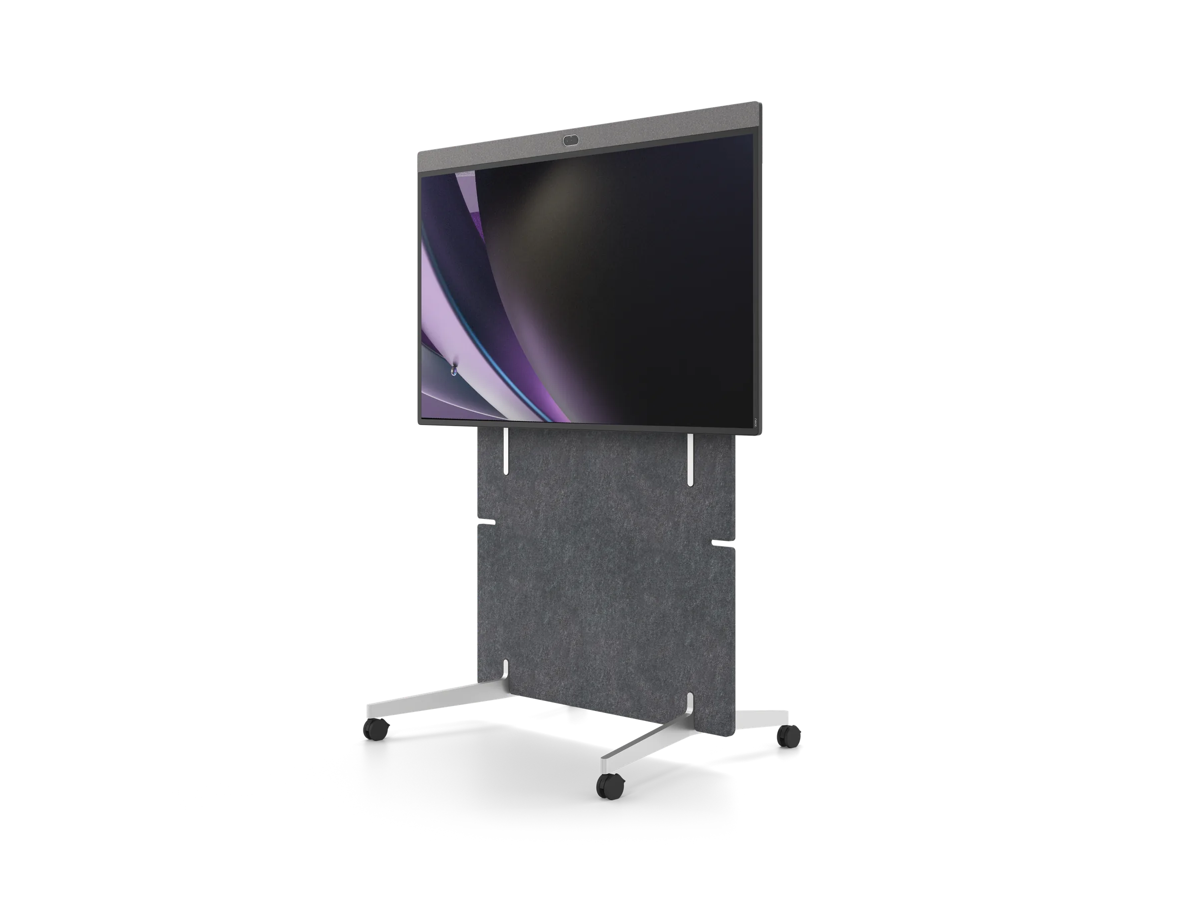 Neat Board Pro na stojaku adaptacyjnym, ujęcie z boku