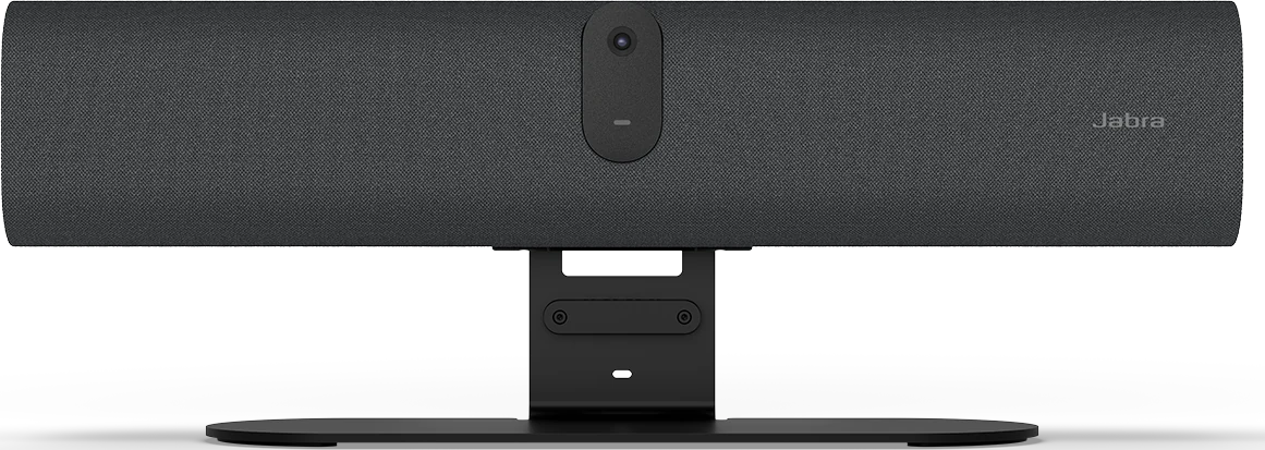 Jabra PanaCast U30 widziany od frontu, na podstawce